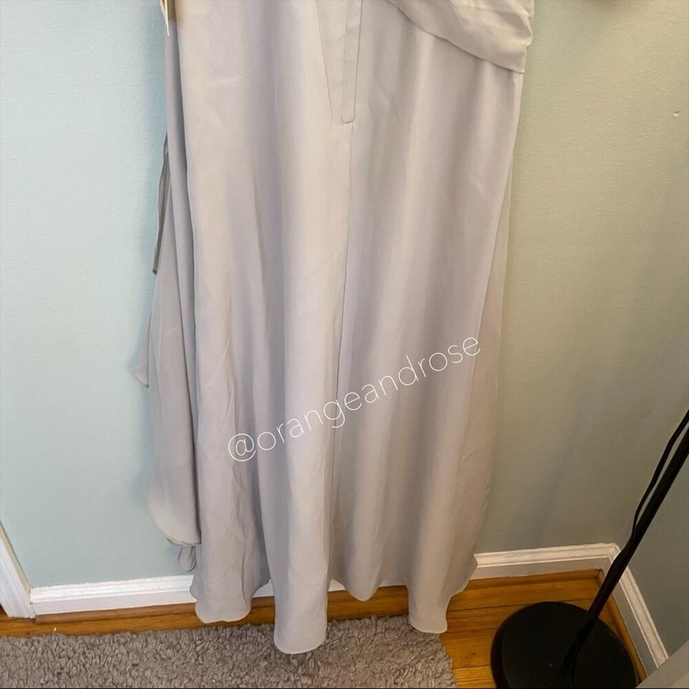 NWT LANTING Gray Bridesmaid Dress - Picture 7 of 12